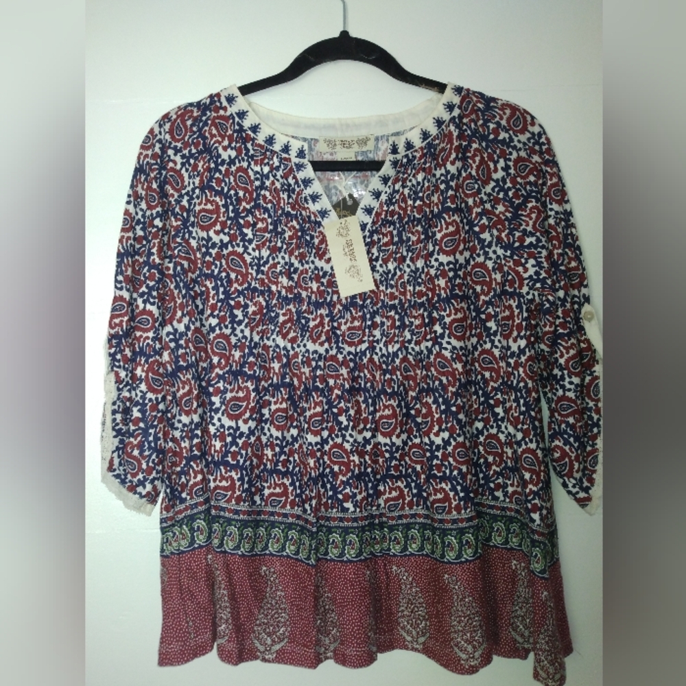 Vintage America Blues Blouse